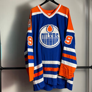 Men's Mitchell & Ness Gretzky Edmonton Oilers Jersey, Various Size